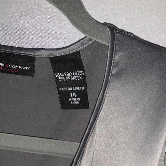 Gray Sleeveless Ruffle Top - Picture 2 of 10